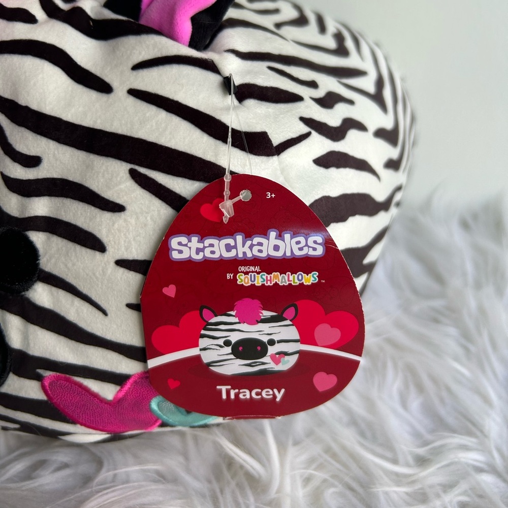Zebra Stackable Squishmallow - Picture 3 of 3